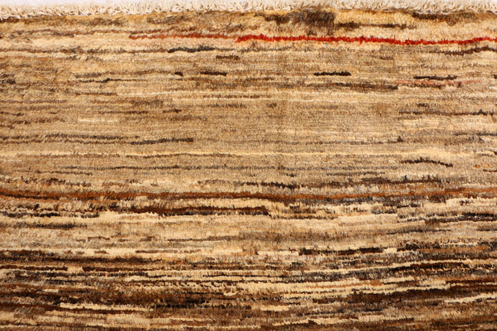 Saddle Brown Gabbeh 5' 2 x 8' 2 - No. 34205 - ALRUG Rug Store