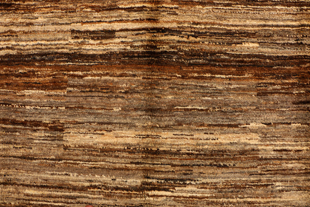 Saddle Brown Gabbeh 5' 2 x 8' 2 - No. 34205 - ALRUG Rug Store