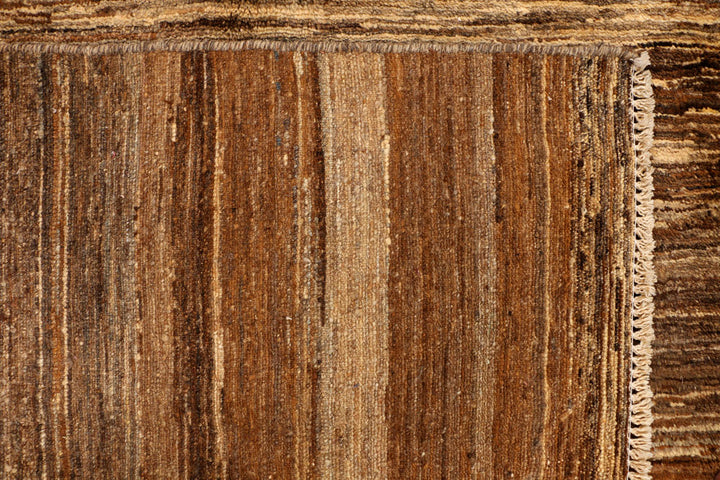 Saddle Brown Gabbeh 5' 2 x 8' 2 - No. 34205 - ALRUG Rug Store