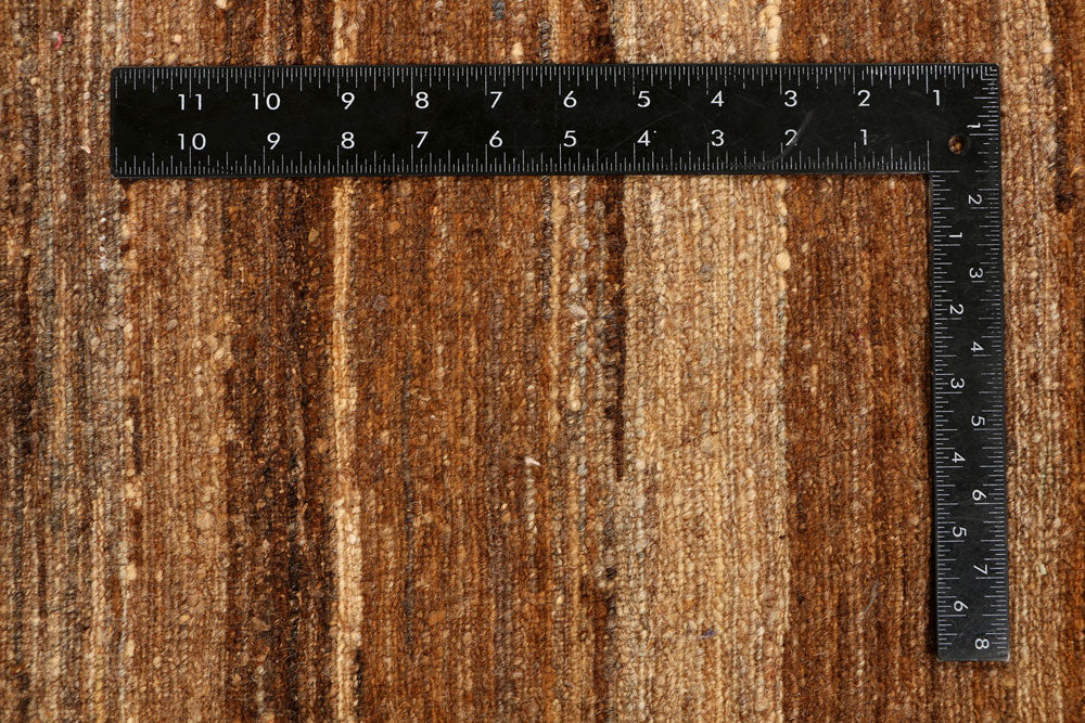 Saddle Brown Gabbeh 5' 2 x 8' 2 - No. 34205 - ALRUG Rug Store