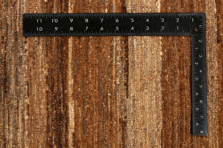 Saddle Brown Gabbeh 5' 2 x 8' 2 - No. 34205 - ALRUG Rug Store