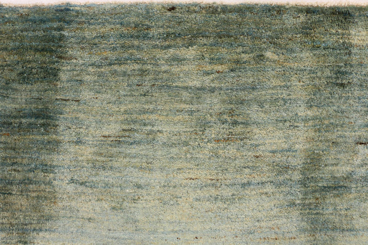 Cadet Blue Gabbeh 6' 9 x 7' 9 - No. 34206 - ALRUG Rug Store