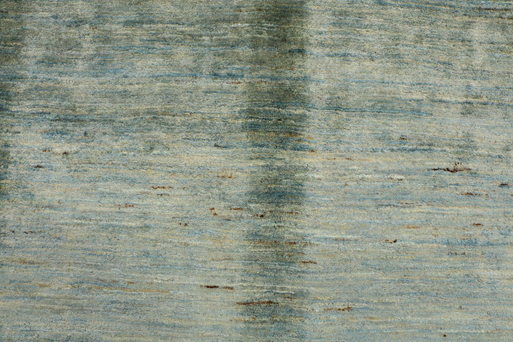 Cadet Blue Gabbeh 6' 9 x 7' 9 - No. 34206 - ALRUG Rug Store