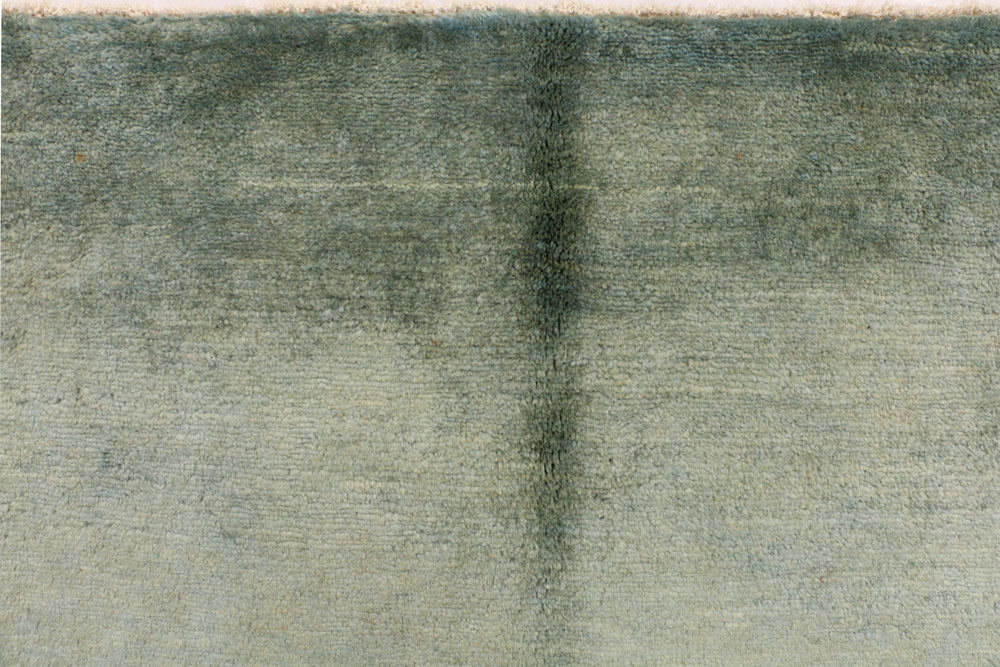 Cadet Blue Gabbeh 5' 8 x 7' 10 - No. 34207 - ALRUG Rug Store