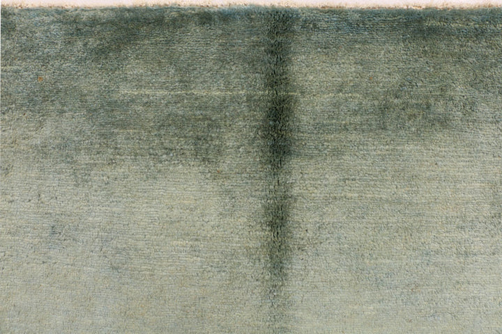 Cadet Blue Gabbeh 5' 8 x 7' 10 - No. 34207 - ALRUG Rug Store