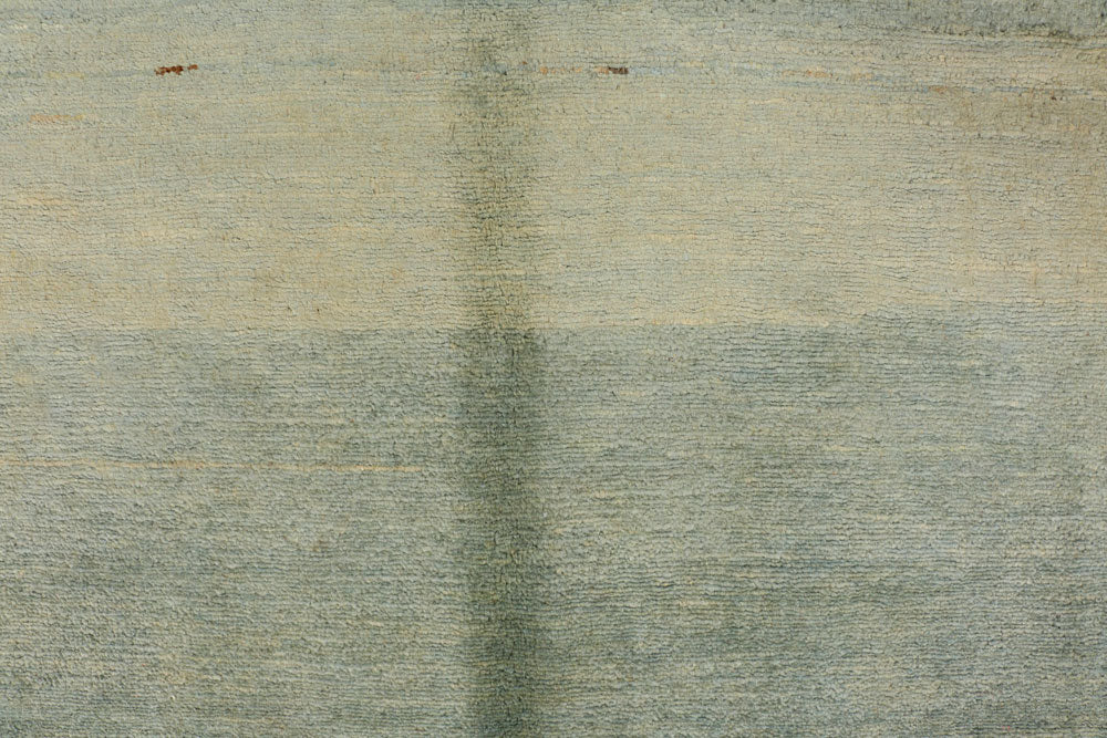 Cadet Blue Gabbeh 5' 8 x 7' 10 - No. 34207 - ALRUG Rug Store