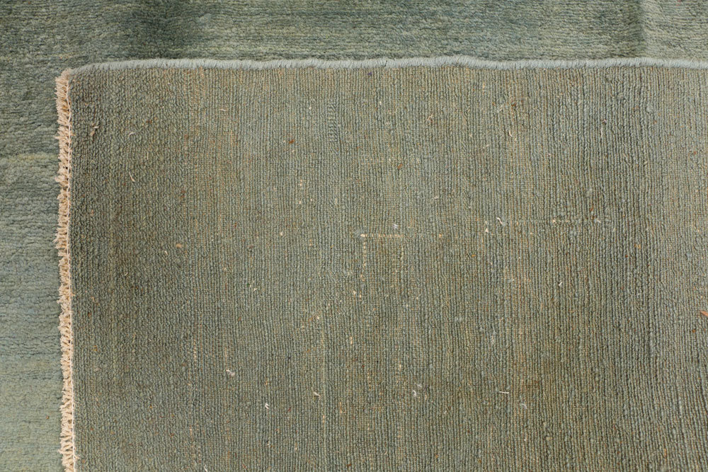 Cadet Blue Gabbeh 5' 8 x 7' 10 - No. 34207 - ALRUG Rug Store