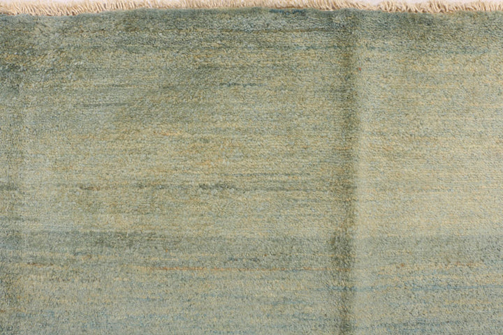 Cadet Blue Gabbeh 6' 7 x 7' 11 - No. 34208 - ALRUG Rug Store