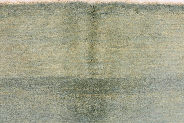 Cadet Blue Gabbeh 6' 7 x 7' 11 - No. 34208 - ALRUG Rug Store