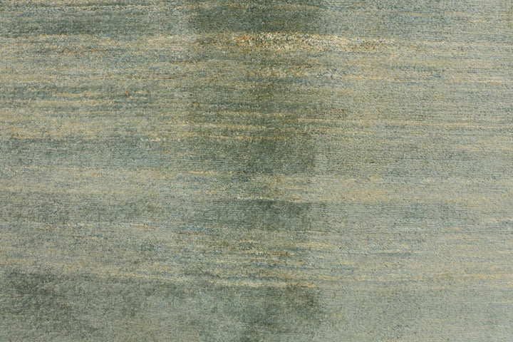 Cadet Blue Gabbeh 6' 7 x 7' 11 - No. 34208 - ALRUG Rug Store