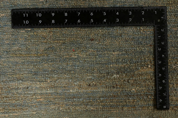 Cadet Blue Gabbeh 6' 7 x 7' 11 - No. 34208 - ALRUG Rug Store