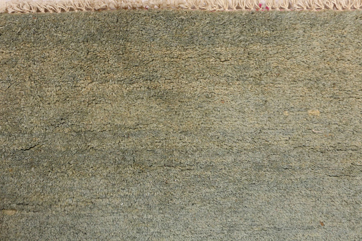 Dark Sea Green Gabbeh 2' 11 x 5' 1 - No. 34220 - ALRUG Rug Store