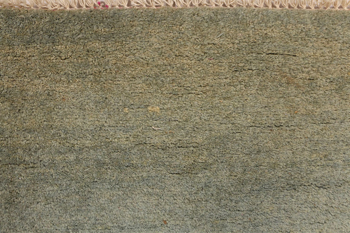 Dark Sea Green Gabbeh 2' 11 x 5' 1 - No. 34220 - ALRUG Rug Store