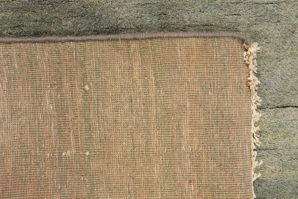 Dark Sea Green Gabbeh 2' 11 x 5' 1 - No. 34220 - ALRUG Rug Store