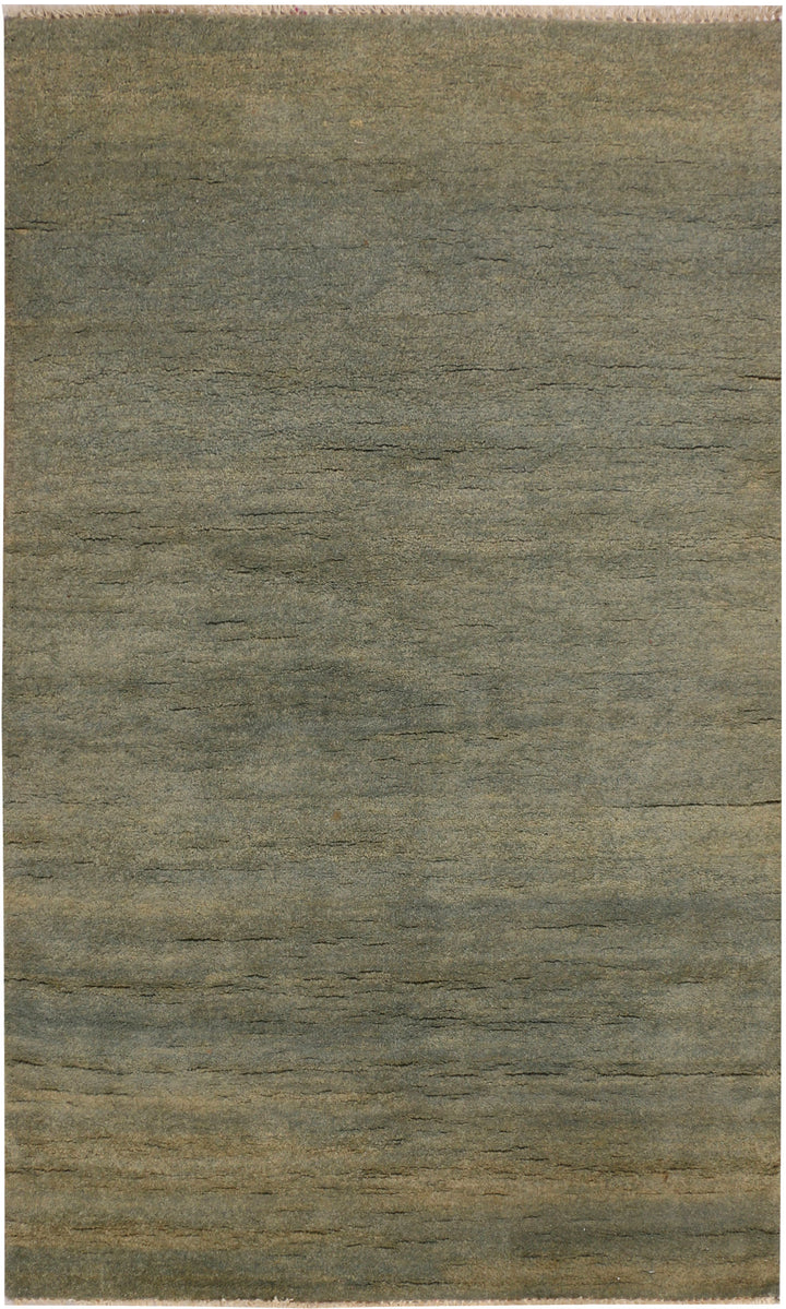 Dark Sea Green Gabbeh 2' 11 x 5' 1 - No. 34220 - ALRUG Rug Store