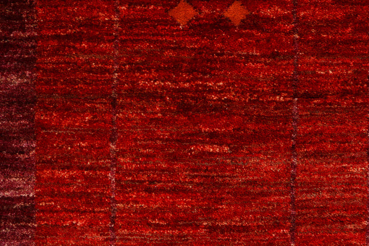 Maroon Gabbeh 3' 1 x 5' 3 - No. 34221 - ALRUG Rug Store