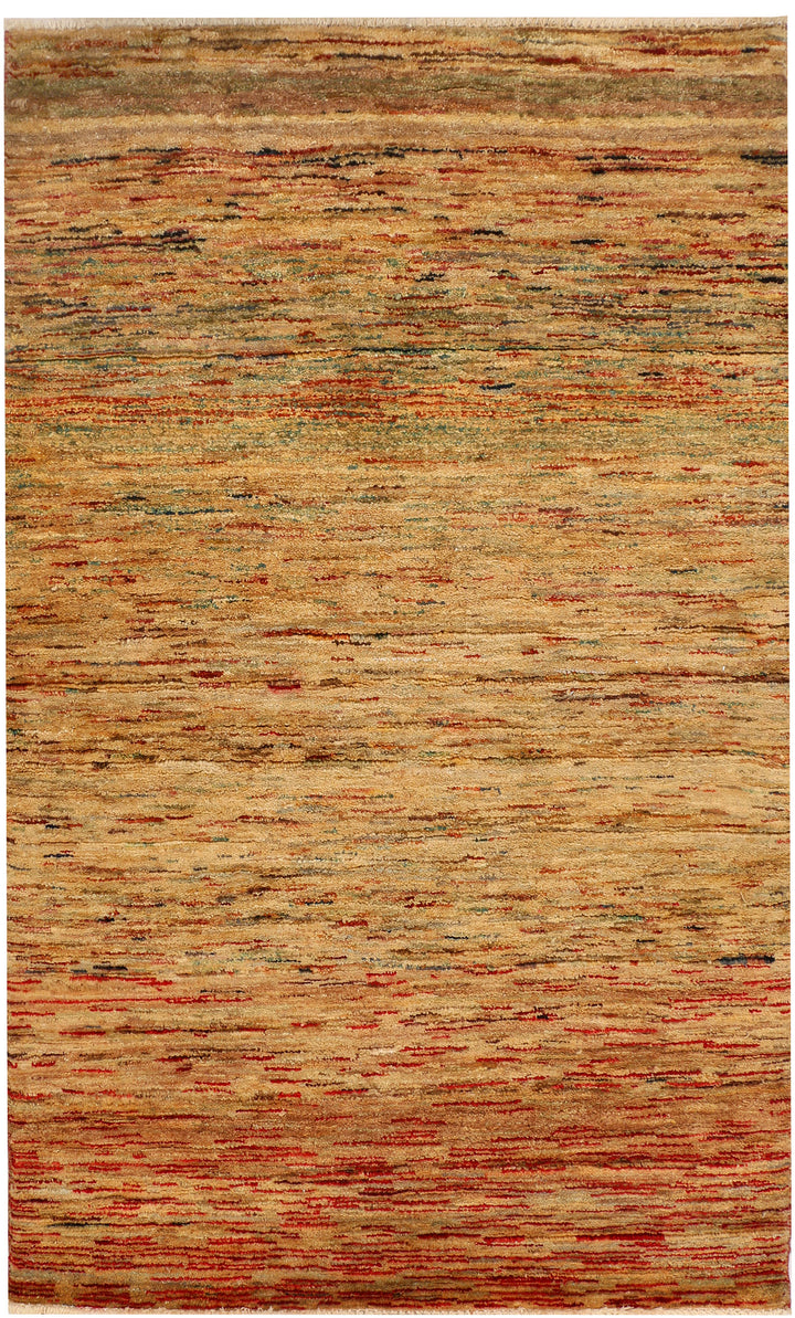 Burlywood Gabbeh 3' 1 x 5' - No. 34222 - ALRUG Rug Store