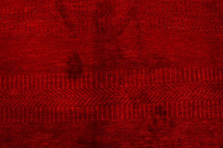 Maroon Gabbeh 6' 5 x 9' 4 - No. 34232 - ALRUG Rug Store