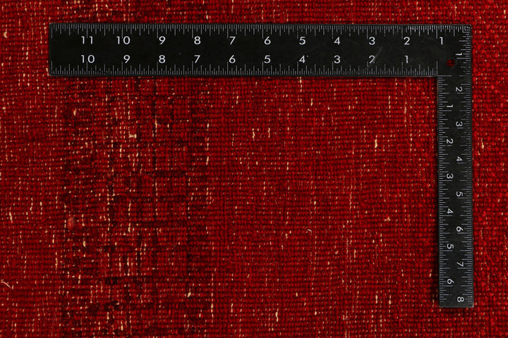 Maroon Gabbeh 6' 5 x 9' 4 - No. 34232 - ALRUG Rug Store