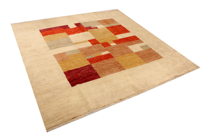 Blanched Almond Gabbeh 6' 9 x 6' 4 - No. 34234 - ALRUG Rug Store