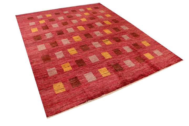 Firebrick Gabbeh 6' 8 x 8' 4 - No. 34235 - ALRUG Rug Store