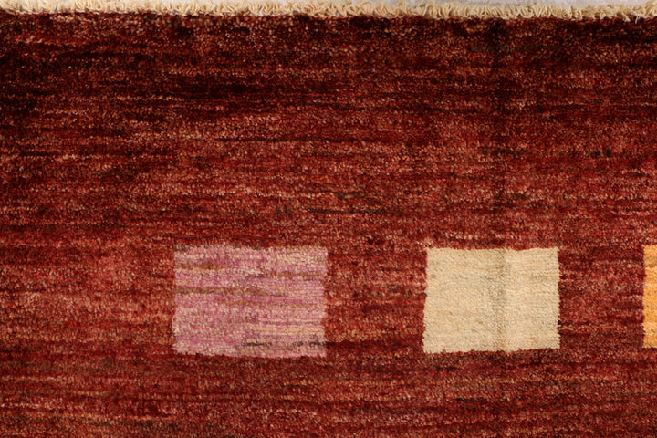 Brown Gabbeh 6' 9 x 7' 9 - No. 34237 - ALRUG Rug Store