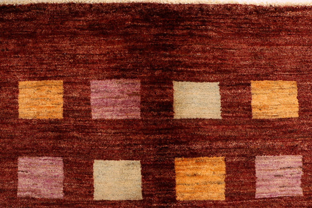 Brown Gabbeh 6' 9 x 7' 9 - No. 34237 - ALRUG Rug Store