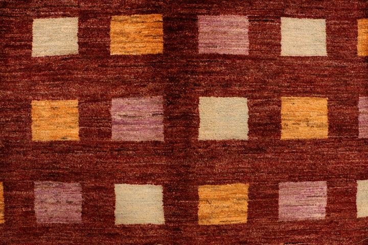 Brown Gabbeh 6' 9 x 7' 9 - No. 34237 - ALRUG Rug Store