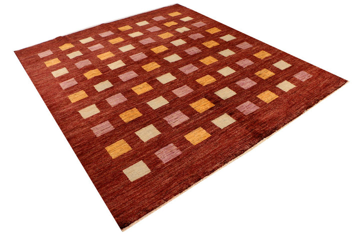Brown Gabbeh 6' 9 x 7' 9 - No. 34237 - ALRUG Rug Store