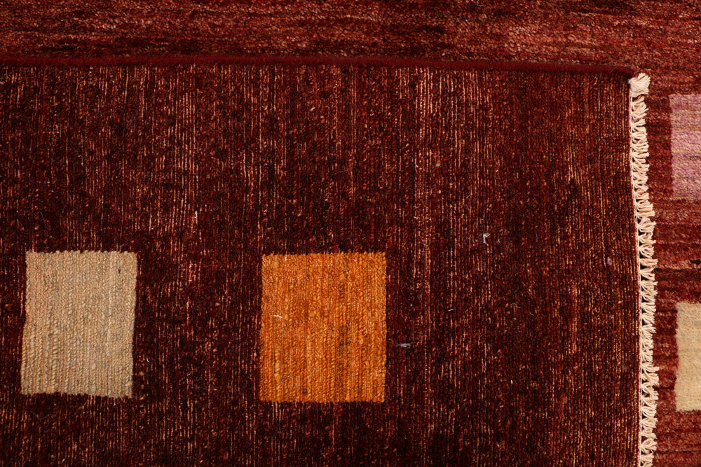 Brown Gabbeh 6' 9 x 7' 9 - No. 34237 - ALRUG Rug Store