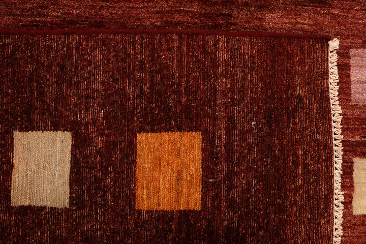 Brown Gabbeh 6' 9 x 7' 9 - No. 34237 - ALRUG Rug Store