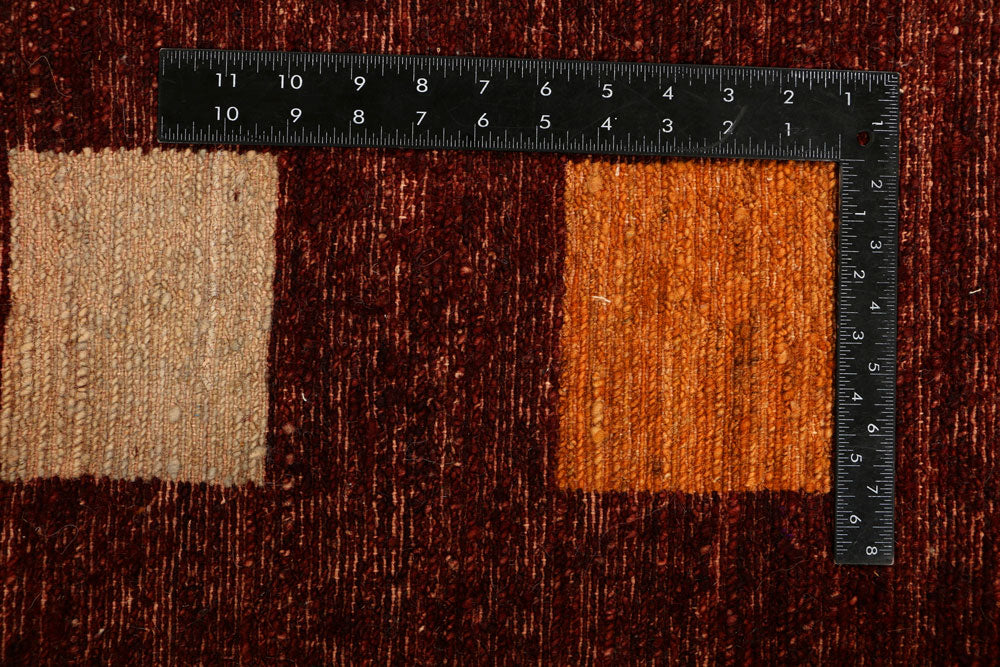 Brown Gabbeh 6' 9 x 7' 9 - No. 34237 - ALRUG Rug Store