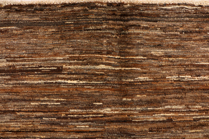 Saddle Brown Gabbeh 6' 7 x 9' 2 - No. 34239 - ALRUG Rug Store