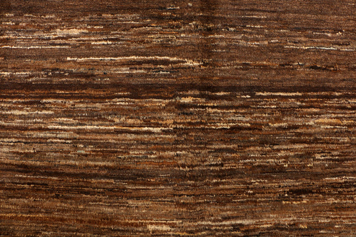Saddle Brown Gabbeh 6' 7 x 9' 2 - No. 34239 - ALRUG Rug Store