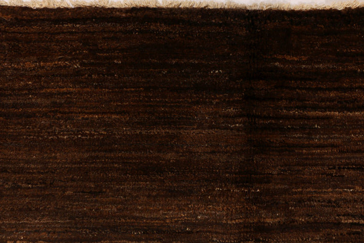 Saddle Brown Gabbeh 6' 3 x 10' 1 - No. 34240 - ALRUG Rug Store