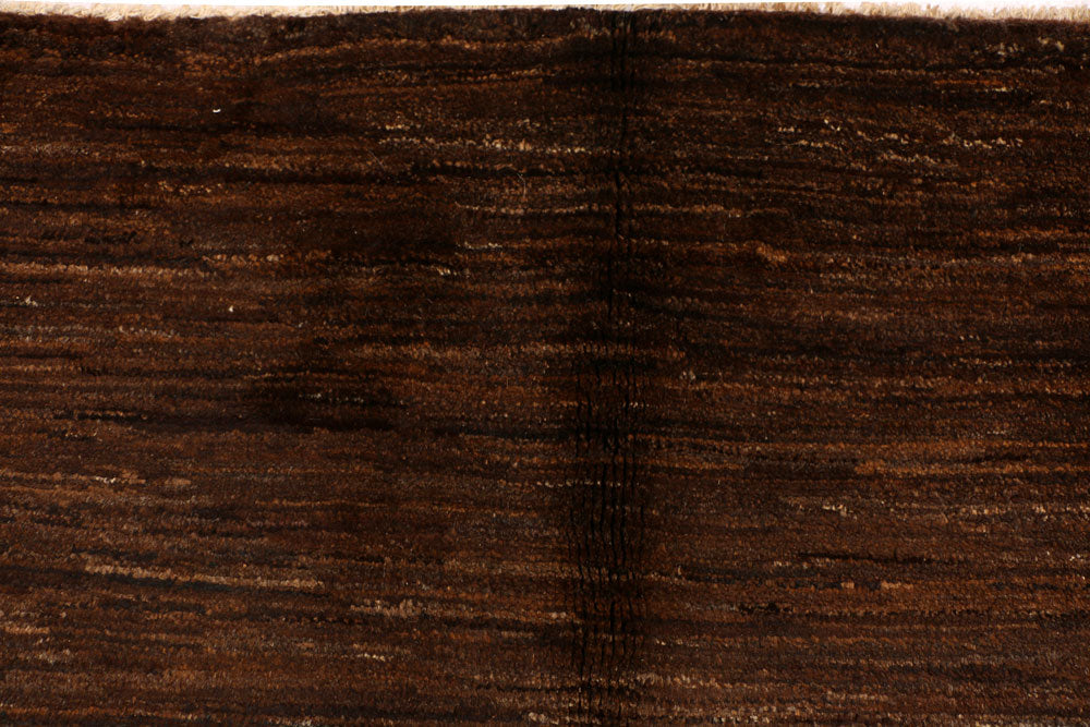Saddle Brown Gabbeh 6' 3 x 10' 1 - No. 34240 - ALRUG Rug Store