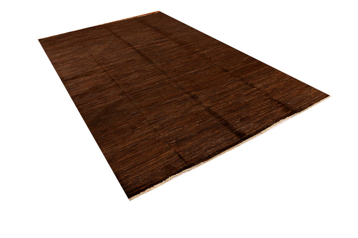 Saddle Brown Gabbeh 6' 3 x 10' 1 - No. 34240 - ALRUG Rug Store