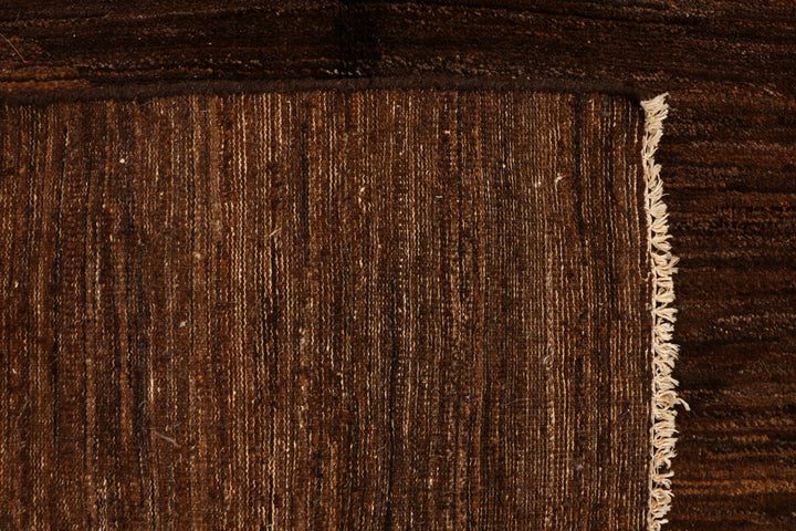 Saddle Brown Gabbeh 6' 3 x 10' 1 - No. 34240 - ALRUG Rug Store