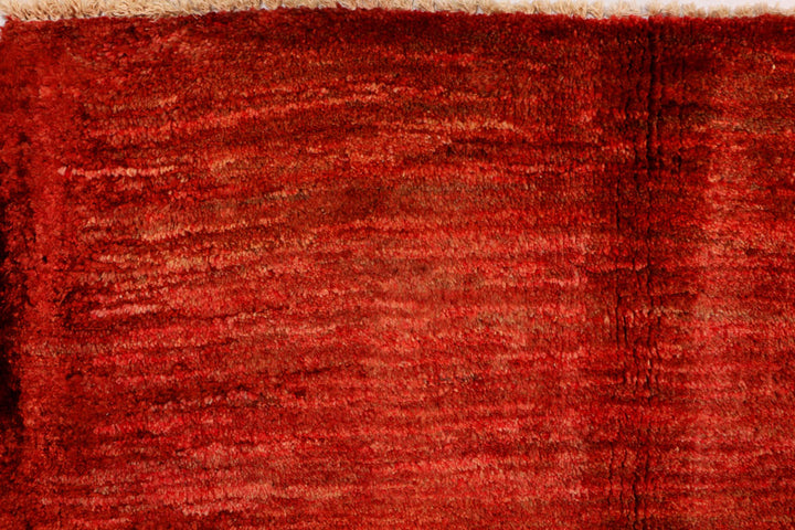 Orange Red Gabbeh 6' 6 x 6' 5 - No. 34244 - ALRUG Rug Store