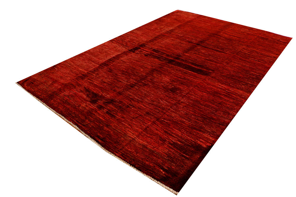 Orange Red Gabbeh 6' 6 x 6' 5 - No. 34244 - ALRUG Rug Store
