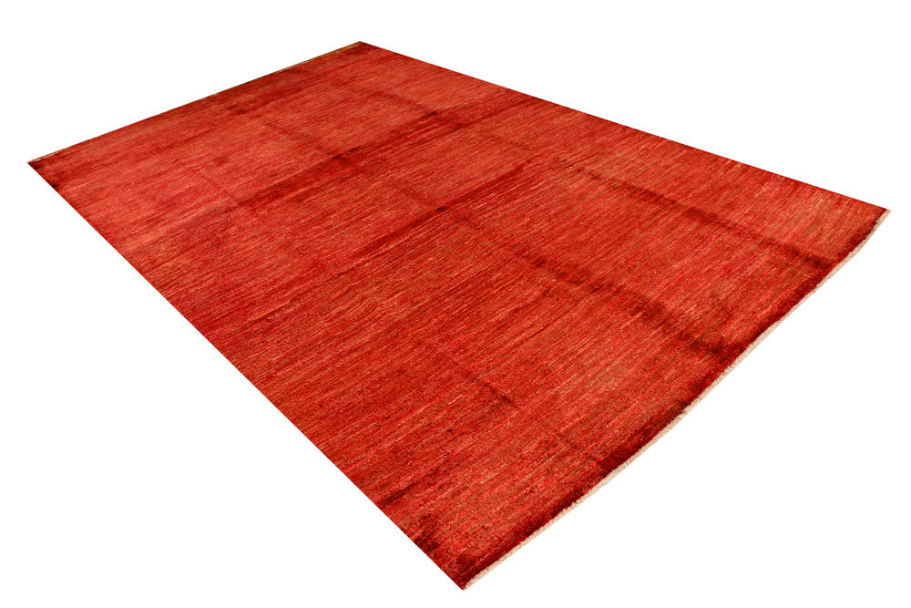 Orange Red Gabbeh 6' 6 x 6' 5 - No. 34244 - ALRUG Rug Store