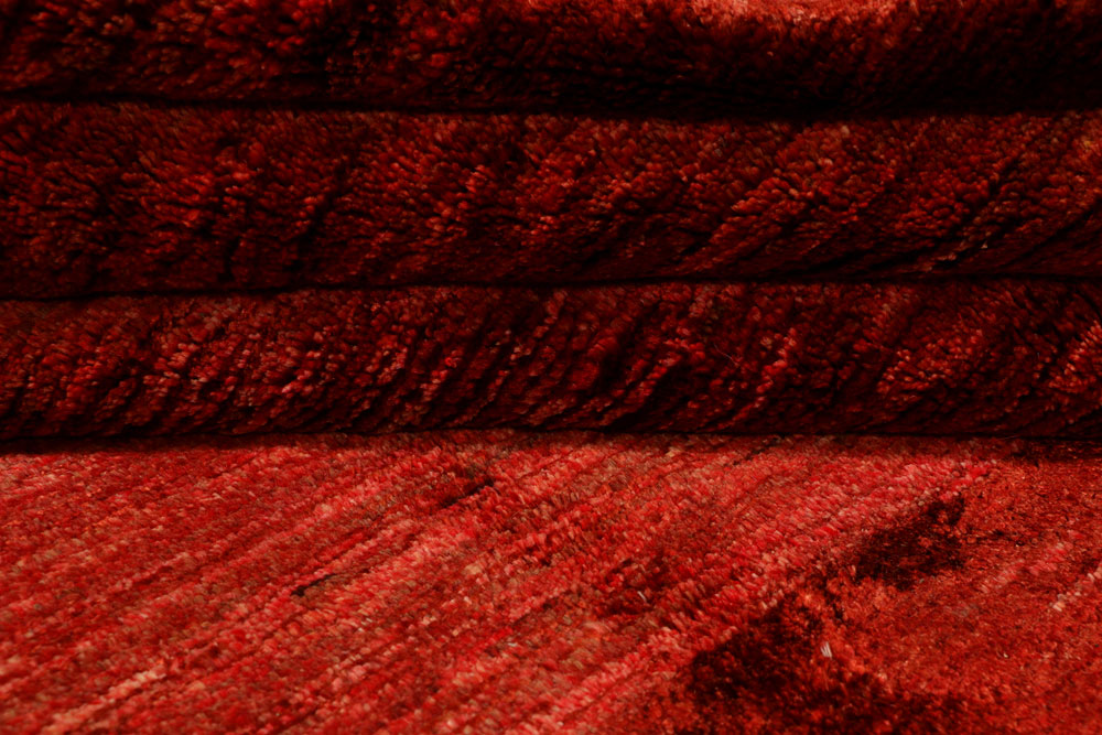 Orange Red Gabbeh 6' 6 x 6' 5 - No. 34244 - ALRUG Rug Store