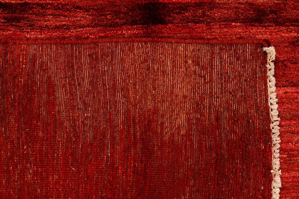 Orange Red Gabbeh 6' 6 x 6' 5 - No. 34244 - ALRUG Rug Store