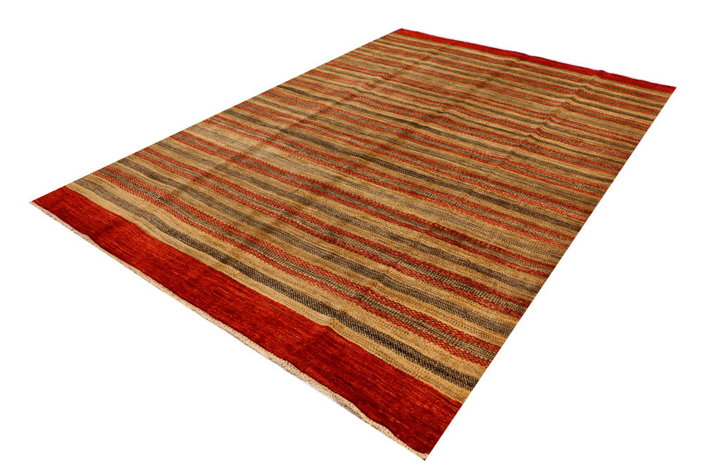 Multi Colored Gabbeh 6' 5 x 9' 6 - No. 34247 - ALRUG Rug Store