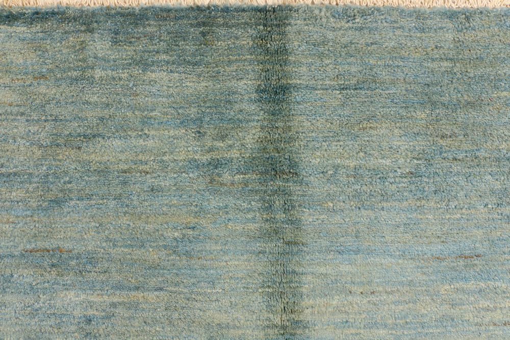 Steel Blue Gabbeh 6' 8 x 7' 10 - No. 34257 - ALRUG Rug Store