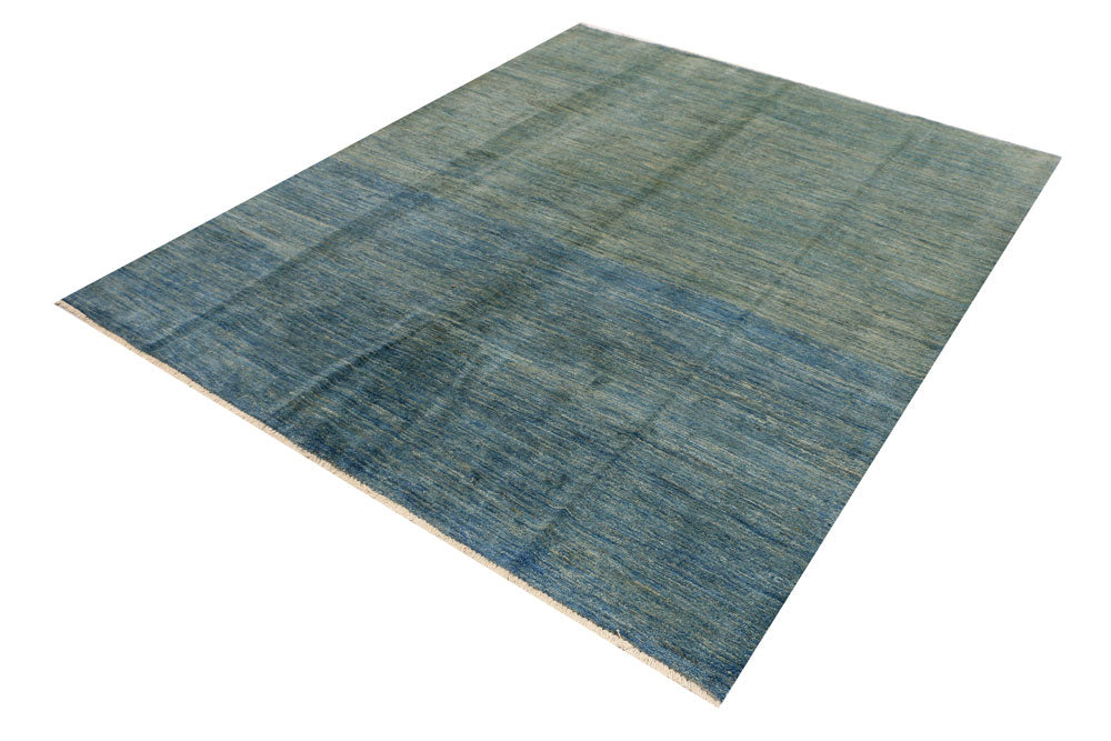 Steel Blue Gabbeh 6' 8 x 7' 10 - No. 34257 - ALRUG Rug Store