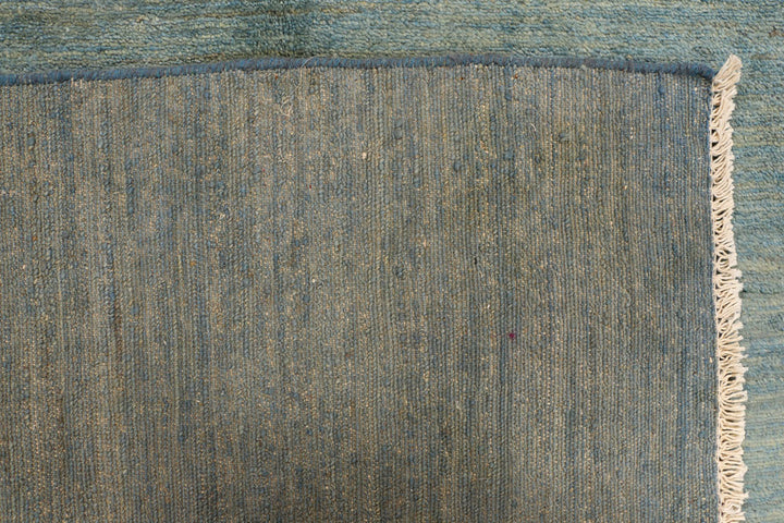 Steel Blue Gabbeh 6' 8 x 7' 10 - No. 34257 - ALRUG Rug Store