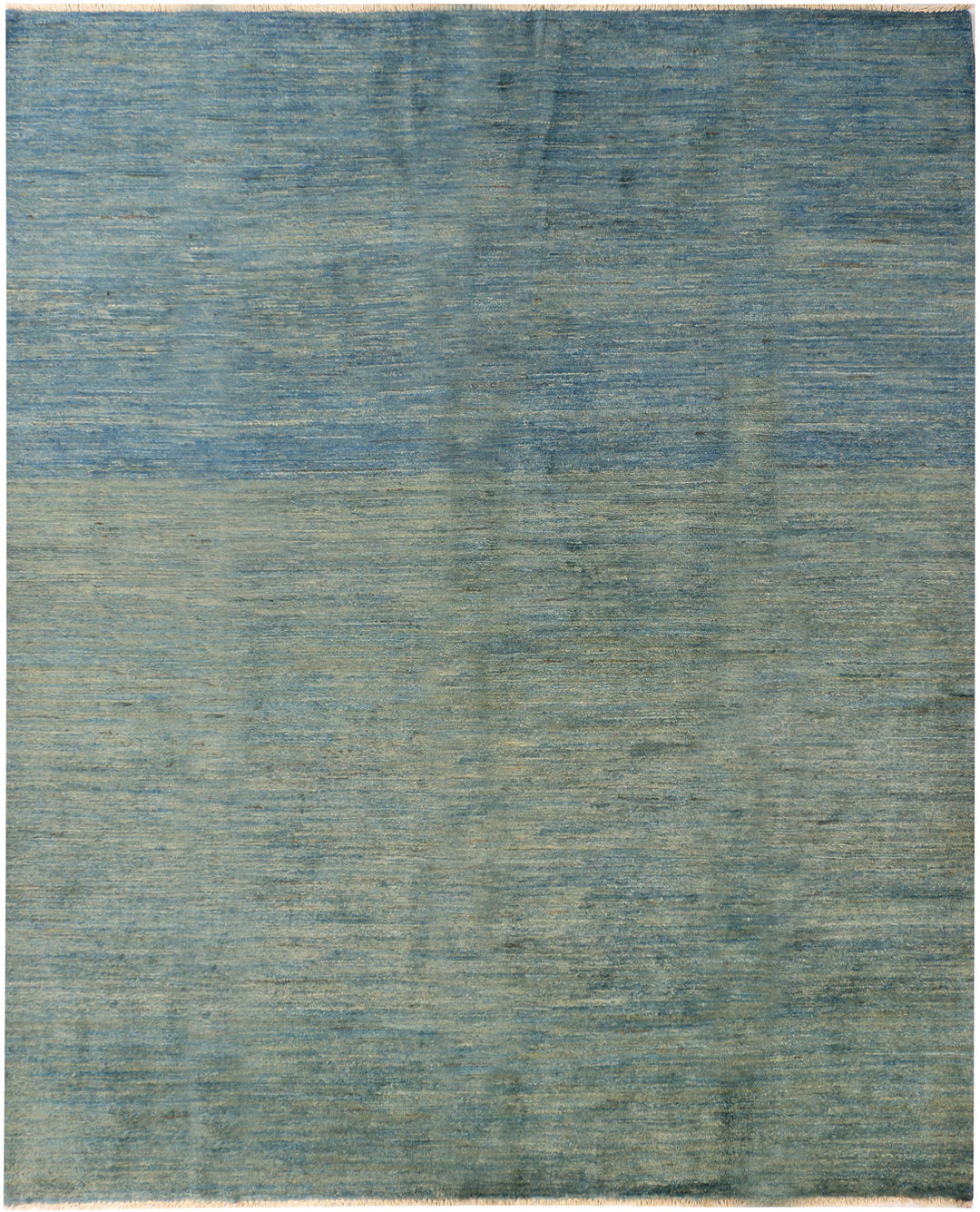 Steel Blue Gabbeh 6' 8 x 7' 10 - No. 34257 - ALRUG Rug Store