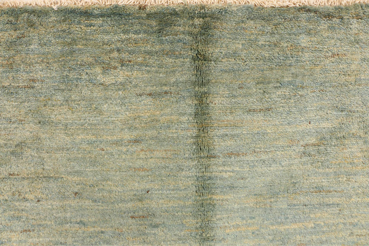 Dark Sea Green Gabbeh 6' 1 x 9' 1 - No. 34260 - ALRUG Rug Store