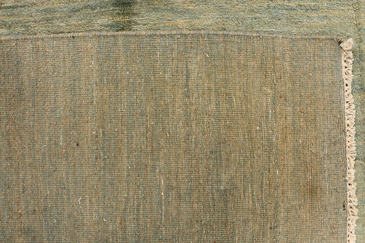 Dark Sea Green Gabbeh 6' 1 x 9' 1 - No. 34260 - ALRUG Rug Store